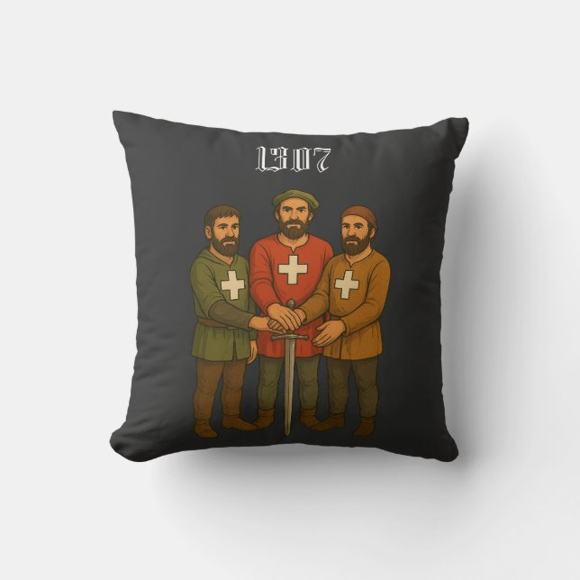 Coussin Serment du Grütli (Recto)