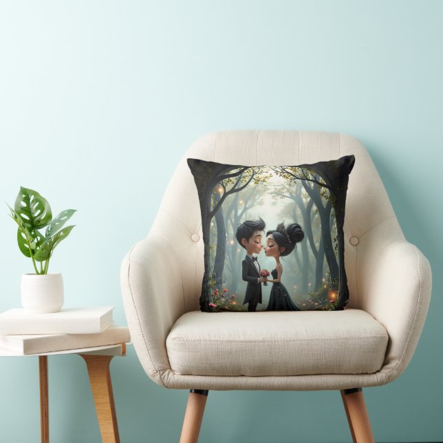 Coussin Serments au Clair de Lune – Un Mignon Moment de Ma (Chaise)