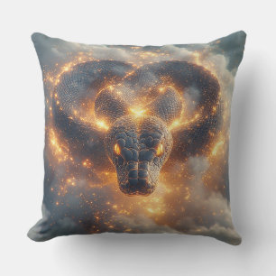 Coussin Serpent ardent à l'énergie dynamique