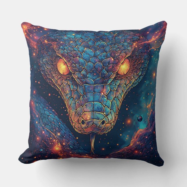 Coussin Serpent ardent d'énergie (Recto)
