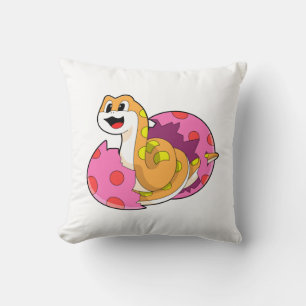 Coussin Serpent avec oeuf