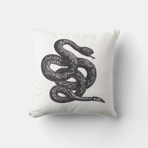 Coussin Serpent Crotalus Cascavella (Vipère à Piton Venime
