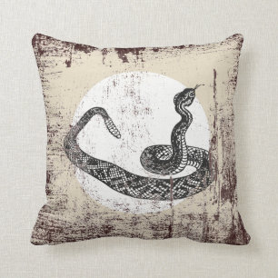 Coussin serpent de brume