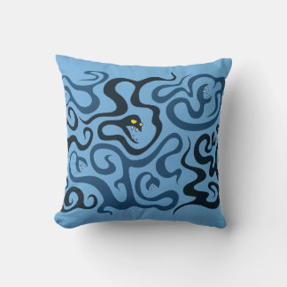 Coussin Serpents mauvais dans l'amour