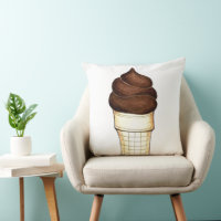 Servir Soft Chocolate Ice Cream Cone Scoop