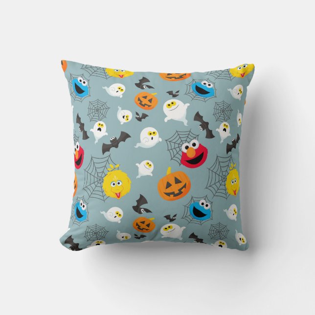 Coussin Sesame Street Cute Motif Halloween (Recto)