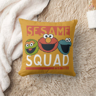 Coussin Sesame Street - Équipe Sesame