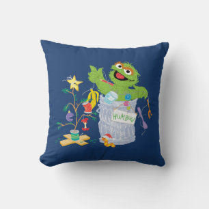 Coussin Sesame Street   Oscar - Sapin de Noël