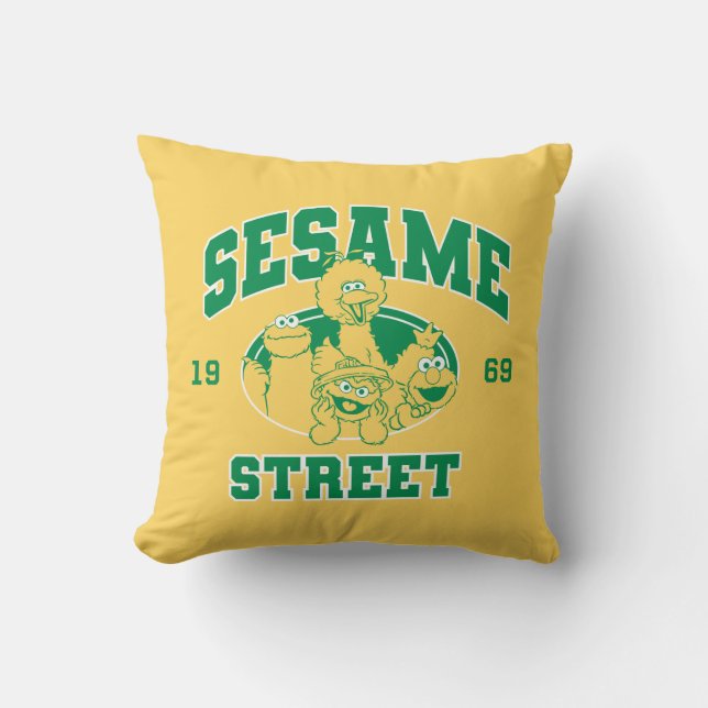 Coussin Sesame Street | Vintage 1969 (Recto)