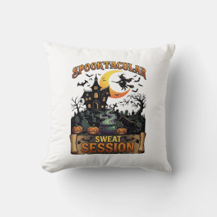 Coussin Session de sudation effrayante Maison hantée Sorci