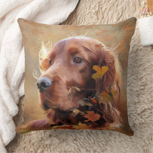 Coussin Setter irlandais