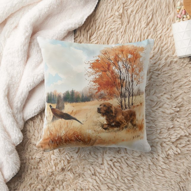 Coussin Setter irlandais  (Couverture)
