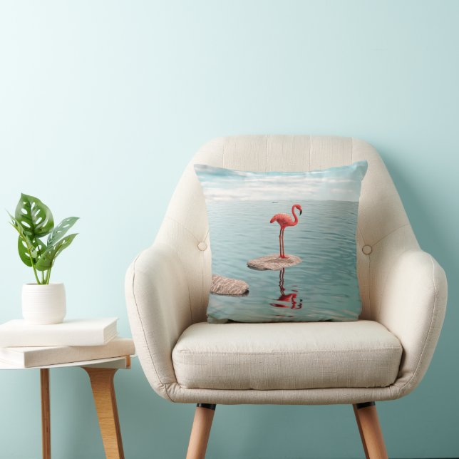 Coussin Seul – Équilibre silencieux (Chaise)