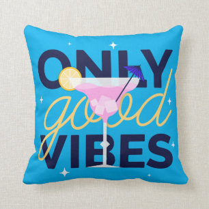 Coussin Seulement bon cocktail de motivation de vibraphone