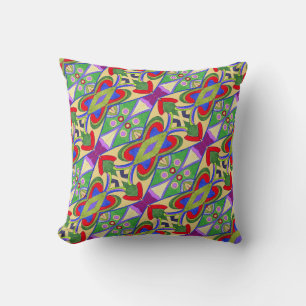 Coussin SFTP - 011 - Bleu, vert et violet