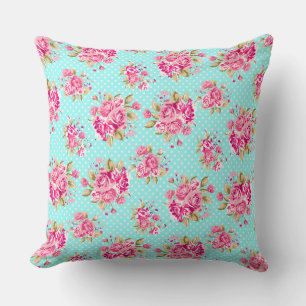 Coussin Shabby Chic Floral Roses