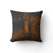 Shagreen orange et gris