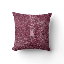 Shagreen rose et bordeaux