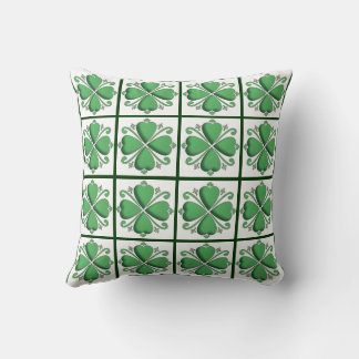 Coussin Shamrock/Coussin de trèfle