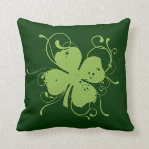 Coussin Shamrock de fantaisie