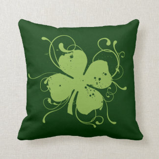 Coussin Shamrock de fantaisie