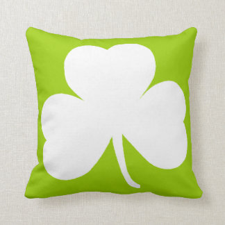 Coussin Shamrock irlandais