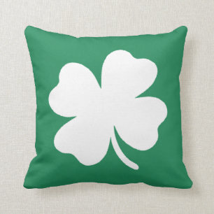 Coussin Shamrock Saint Patricks Day Irlande