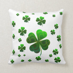 Coussin Shamrocks chanceux mignons