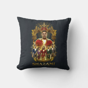 Coussin SHAZAM ! Furie des dieux   Cadre SHAZAMily