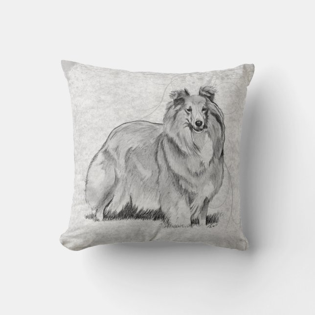 Coussin Sheltie (Recto)