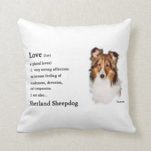 Coussin Shetland Sheepdog Amateurs de Sheltie Cadeaux