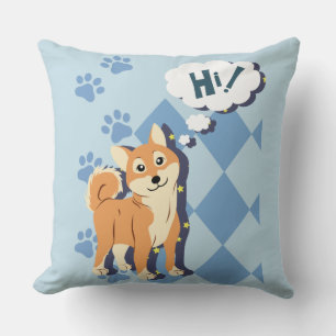 Coussin Shiba Inu