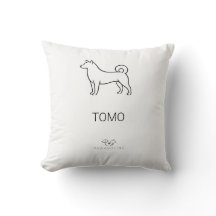 Shiba Inu minimaliste personnalisable  | Paw Line 
