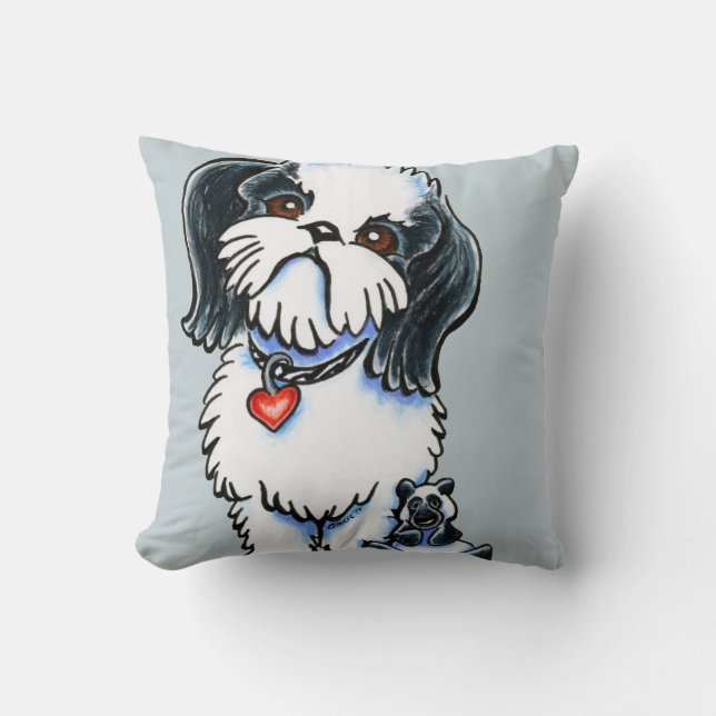 Coussin Shih Tzu Panda (Recto)