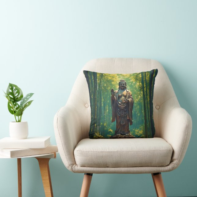 Coussin Shinrin no Hotoke (Bouddha de la forêt) (Chaise)