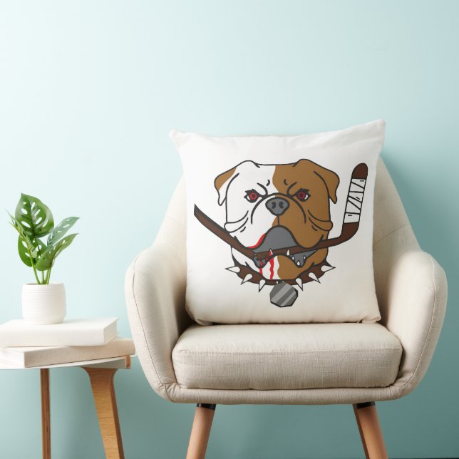 Coussin SHORESY Bulldogs de Sudbury (Chaise)