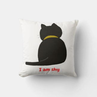 Coussin shy cat