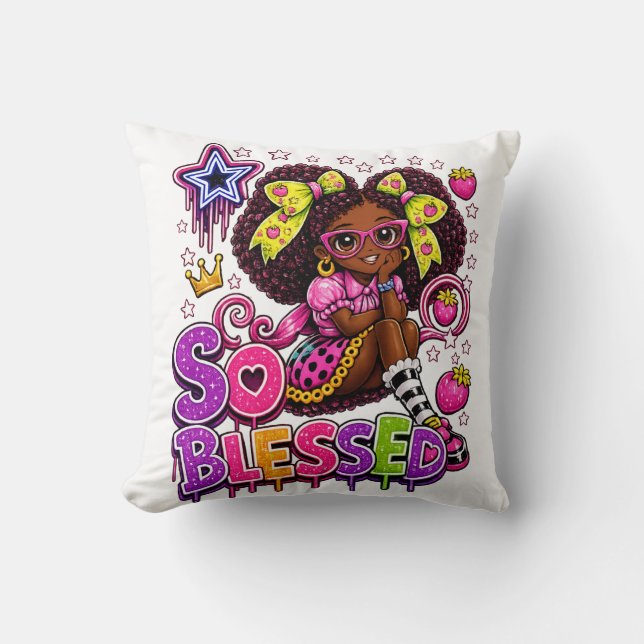 Coussin Si Bénie (Recto)