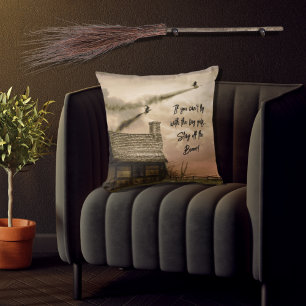 Coussin Si tu ne peux pas te balader avec les grandes fill