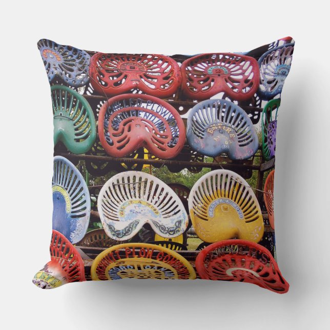 Coussin Sièges de tracteur à l'exposition de tracteur (Recto)