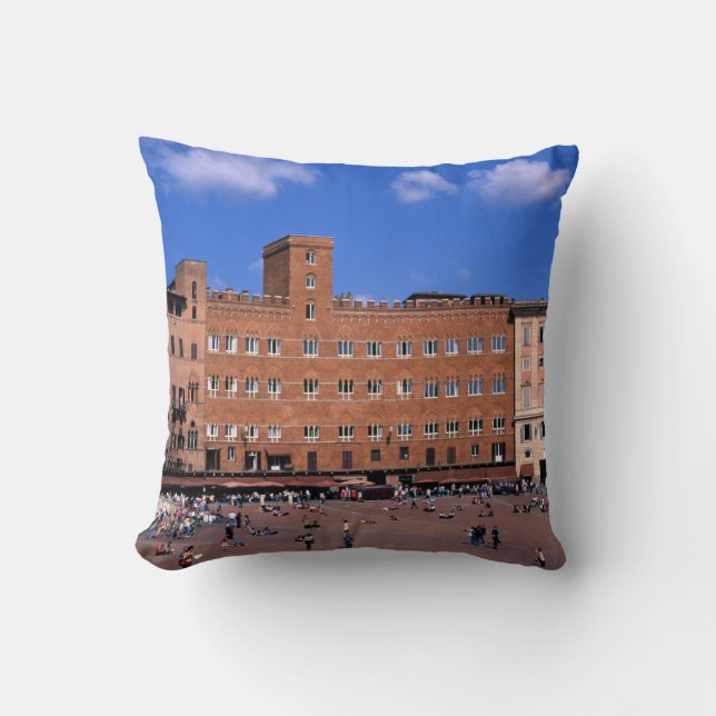 Coussin Sienne Toscane Italie (Recto)