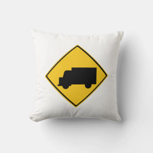 Coussin Signal d'avertissement de camion routier