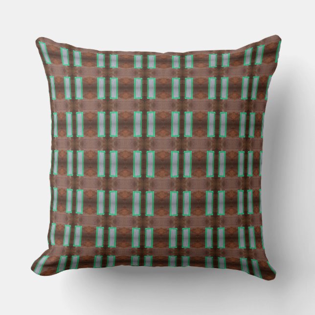 Coussin Signal de suspension de déversoir gris et couleur  (Recto)