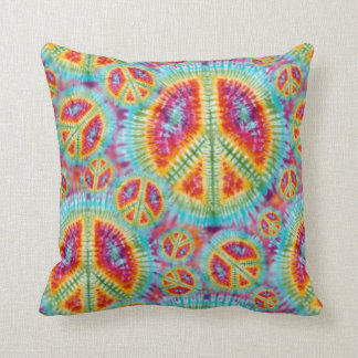 Coussin Signe de Paix Hippie