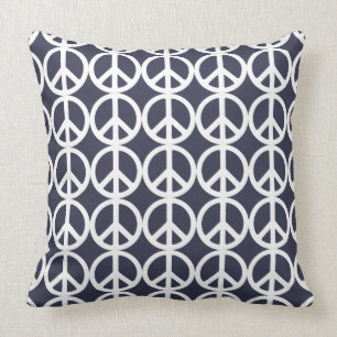 Coussin Signe de paix très cool imprimé