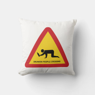 COUSSIN SIGNE DE TRAFIC DES PERSONNES BLANCHISES
