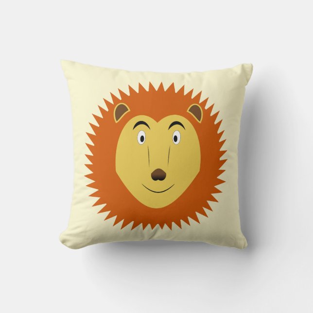 Coussin Signe du Lion Anniversaire Lion (Recto)
