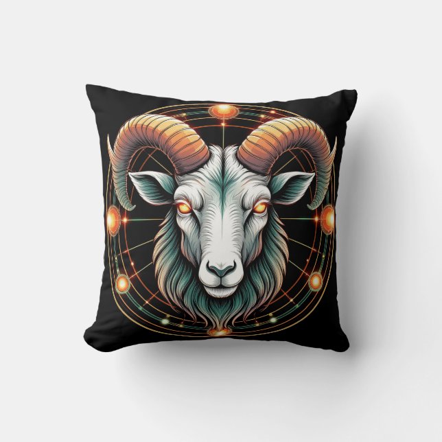 Coussin Signe du zodiaque Bélier (Recto)