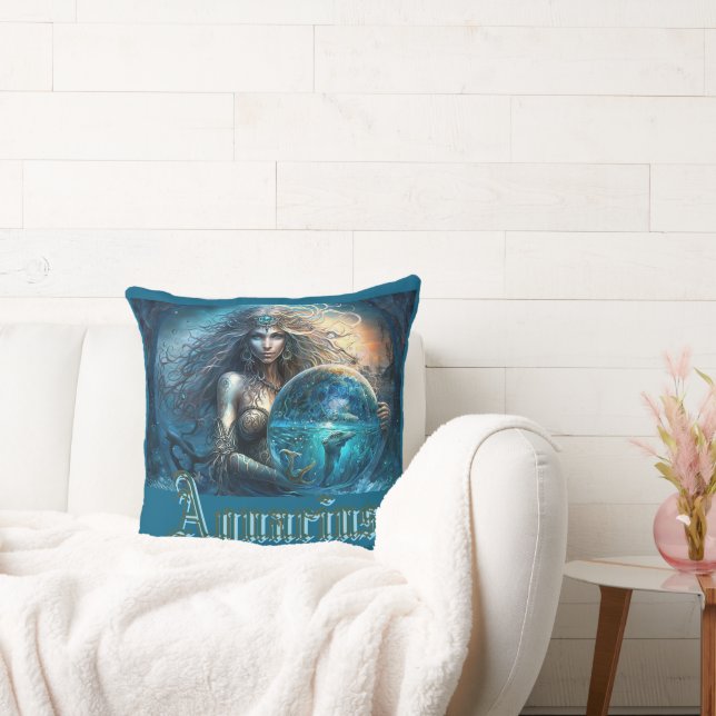 Coussin Signe du zodiaque Verseau (Canapé)