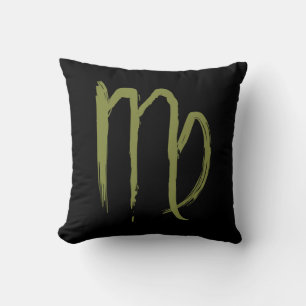 Coussin Signe du zodiaque Vierge Anniversaire juillet août